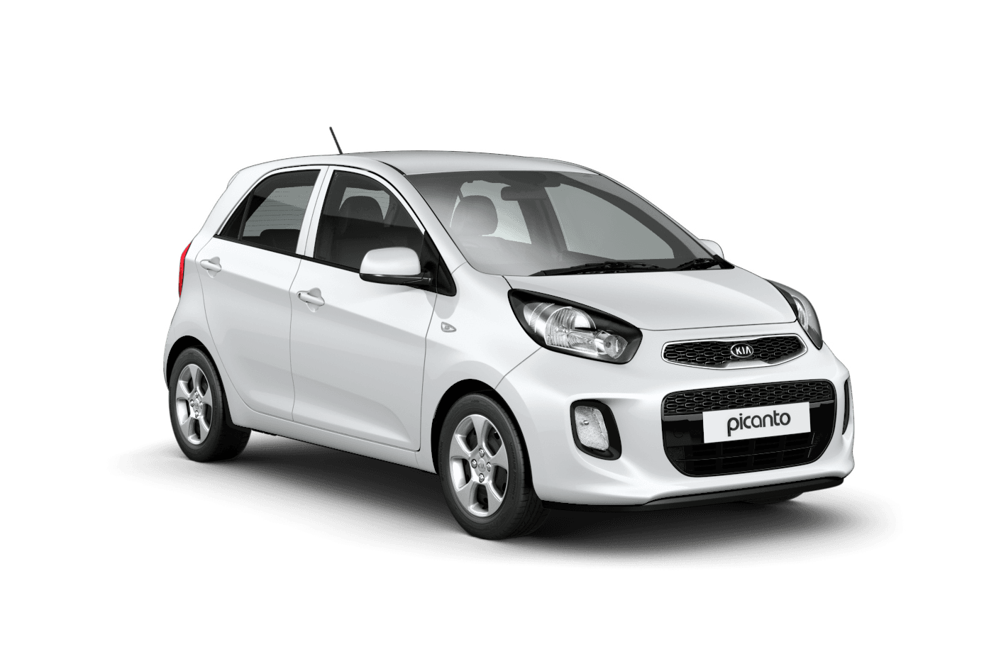 Automax Corfu Car Rental kia-picanto in white color
