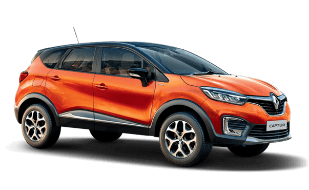 Automax Corfu Car Rental Renault Captur orange color